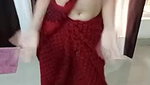 Hot Red Bra Dance
