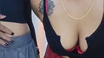 Sexy two bhabhi showing her ass  enjoying