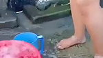 Bengali girl showing her Naked Boobs and Pussy to lover on video call
