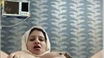 Hijabi gf dirty talks masturbate on vc 7863863