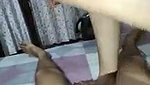 Aunty riding hard  showing