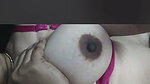 Aunty show her boobs pussy