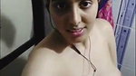 Beautiful girlfriend showing her pussy in bathroom
