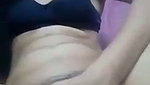 Beautiful hot girl fingering her pussy