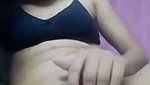 Beautiful hot girl fingering her pussy