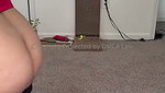Beautiful sexy girl showing her ass