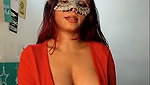 Beautiful sexy girl showing her boobs  Masturbating