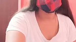 Hot aunty showing her boobs on live