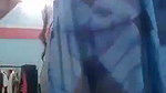 Bangla babe shy to show face during capture strip dance