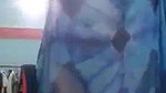 Bangla babe shy to show face during capture strip dance