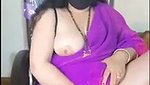 Hot bhabhi rubing her pussy  showing her asshole