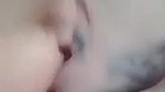 Cute Indian Couple Kissing