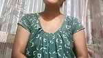 Hot desi chachi inserting brinjal inside her pussy