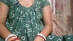 Hot desi chachi inserting brinjal inside her pussy