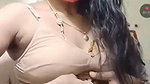 Hot slim aunty showing her figure