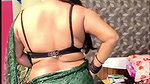 Sexy housewife show her boobs  Fingering in her ass