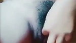 Village girl fingering her hairly pussy
