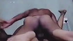 Village wife riding  bang her hard