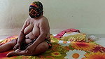 big boobs aunty showing her figure