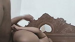Boyfriend fucking his gf on bed