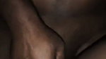 Husband try to put his loss dick inside wife pussy