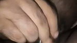 Husband try to put his loss dick inside wife pussy