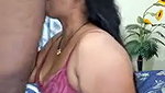 Sexy bhabhi give Blowjob  show her sexy ass
