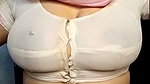 Sneha bhabhi showing her boobs in transparent blouse