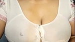 Sneha bhabhi showing her boobs in transparent blouse