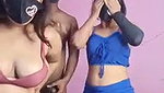 Two girl enjoying with same boyfriend  fucking