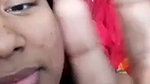 Girlfriend Showing  Fingering on vc