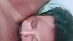 Husband licking her wife pussy