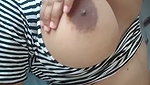 Sexy girl showing her huge boobs