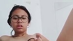 Sexy girl showing her pink pussy  rubing