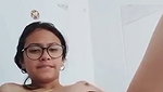 Sexy girl showing her pink pussy  rubing