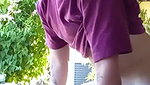 Horny Couple Fucking Backyard
