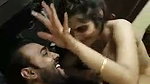 GF BF after sex in hotel room