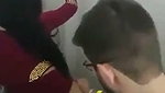 Sex  in bathroom between party