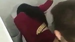 Sex  in bathroom between party