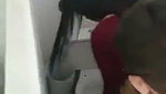 Sex  in bathroom between party