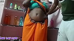 Beautiful Tamil wife licking navel with tongue and mouth sucking video part 2