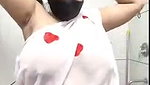 Beautiful bhabhi showing  taking bath