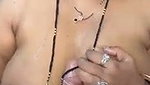 Bhabhi show her boobs  sucking dilo