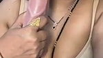 Bhabhi show her boobs  sucking dilo