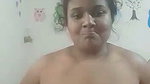 Hot girl pressing her boobs