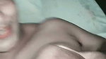 Hot sexy girl show her huge boobs  rubing with two fingers