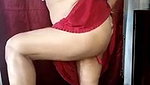 Mature aunty showing her pussy  finger in her ass