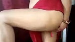 Mature aunty showing her pussy  finger in her ass