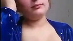 Muslim aunty showing her huge boobs