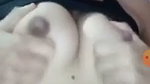 Sexy girl showing her pink pussy on vc